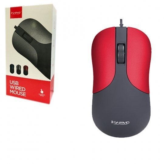 Мишка MARVO DMS002 Red