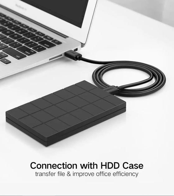 Кабель UGREEN USB 2.0 A Male to A Male Cable 2m (Black) (UGR-10311)