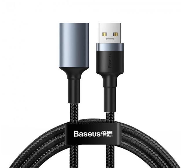 USB удлинитель Baseus Cafule Cable USB3.0 Male to USB3.0 Female 2A 1m (CADKLF-B0G)