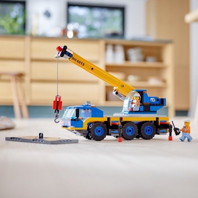 Конструктор LEGO City Пересувний кран 340 деталей (60324)