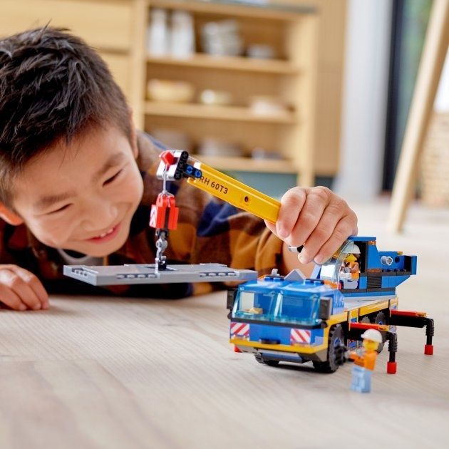 Конструктор LEGO City Пересувний кран 340 деталей (60324)