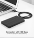 Кабель UGREEN USB 2.0 A Male to A Male Cable 2m (Black) (UGR-10311)
