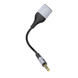 Адаптер BOROFONE BL19 Creator 2-in-1 audio adapter cable 3.5mm Black (6941991108341)