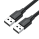 Кабель UGREEN USB 2.0 A Male to A Male Cable 2m (Black) (UGR-10311)