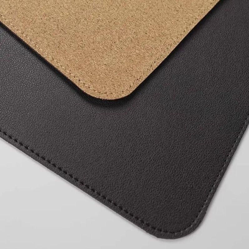 Коврик для мыши Xiaomi Mi Wu Solid Color Leather Pattern Mouse Pad 600х400 мм Black (MWMLV01-B)