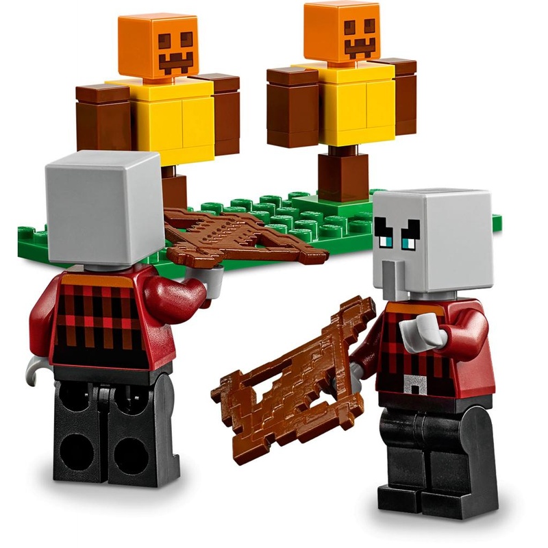 Конструктор LEGO Minecraft Лігво розбійників 303 деталі (21159)