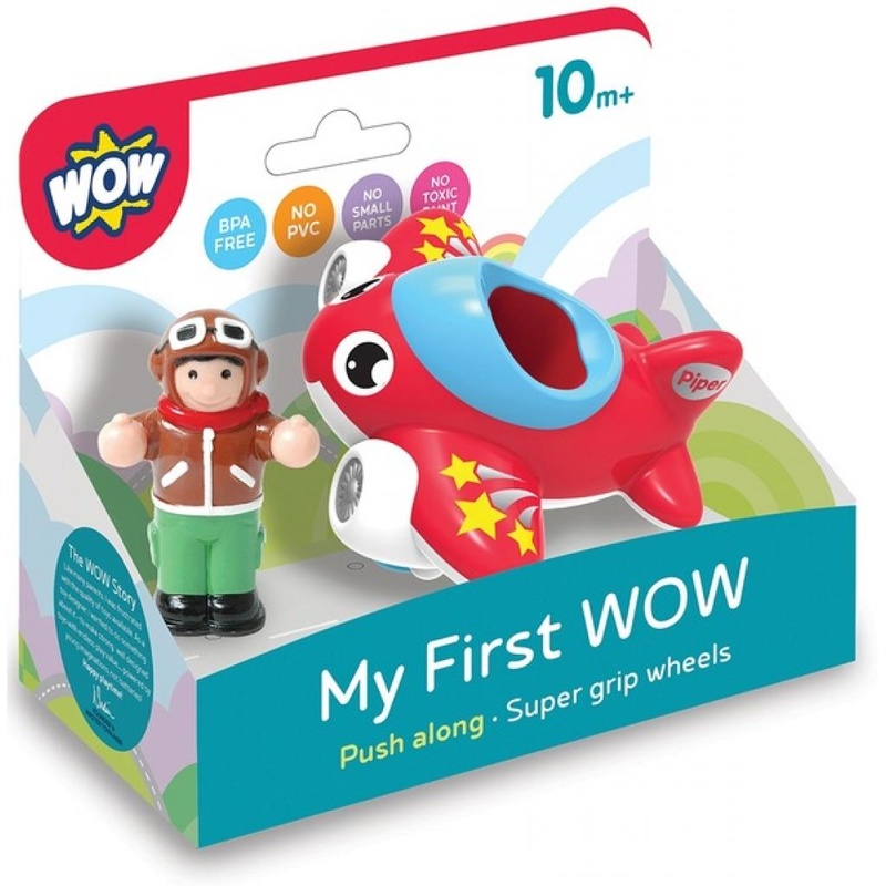 Развивающая игрушка Wow Toys Самолет Пайпер (10411)