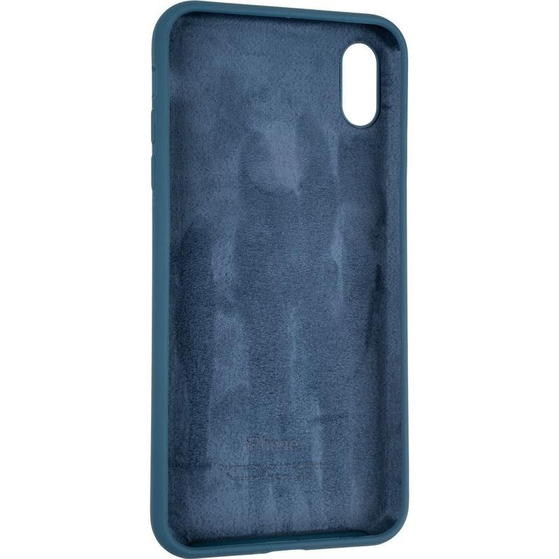 Чехол Original Full Soft Case for iPhone X/XS Space Blue