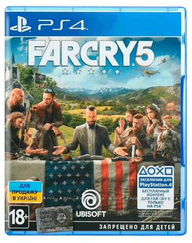 Гра PS4 Far Cry 5 Російська Озвучка (Вживаний)