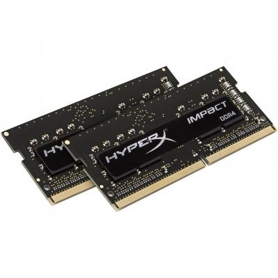 Модуль пам'яті для ноутбука SoDIMM DDR4 32GB (2x16GB) 2666 MHz HyperX Impact Kingston (HX426S15IB2K2/32)
