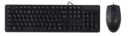 Комплект клавиатуры и мыши A4Tech KK-3330 USB Black (KK-3330 Black)