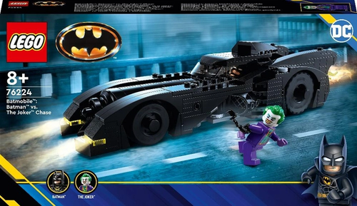 Конструктор LEGO DC Batman Бетмобіль: Переслідування. Бетмен проти Джокера 438 деталей (76224)