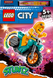 Конструктор LEGO City Stuntz Трюковый мотоцикл с цыплёнком 10 деталей (60310)