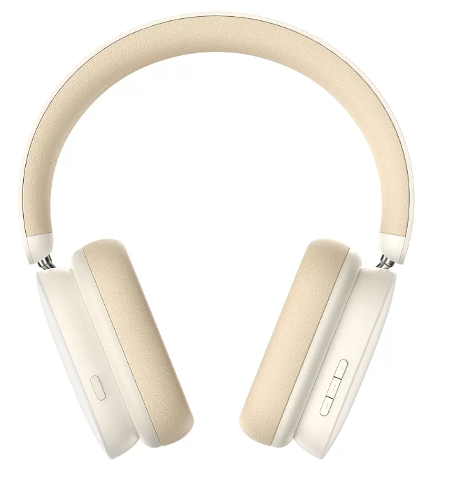 Наушники Baseus Bowie H1 Noise-Cancelling Wireless Headphones Rice White (NGTW230002)