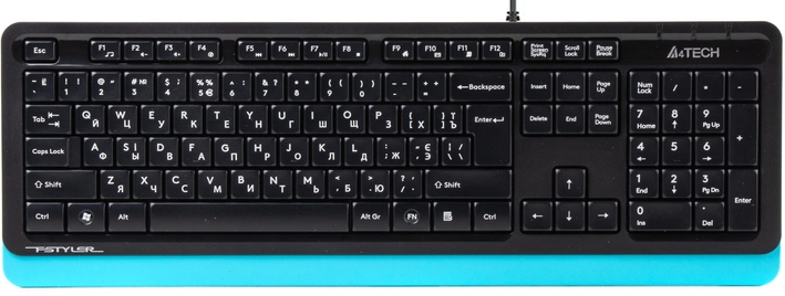 Клавіатура A4Tech FK10 Blue