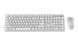 Комплект Gembird Slim Pro Business Wireless White (KBS-WPS-01-W-CYRL)