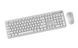 Комплект Gembird Slim Pro Business Wireless White (KBS-WPS-01-W-CYRL)