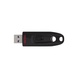 Флеш-накопитель Flash SanDisk USB 3.0 Ultra 256Gb (130Mb/s) Black (SDCZ48-256G-U46)