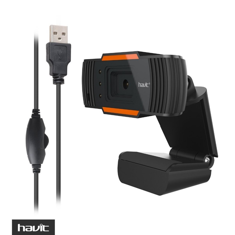 Веб-камера Havit HV-N5086 0.3 Mpi, микрофон