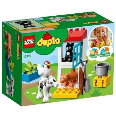 Конструктор LEGO Duplo Town Тварини на фермі (10870)