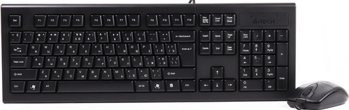 Комплект клавиатура и мышка A4Tech KRS-8520D USB Black