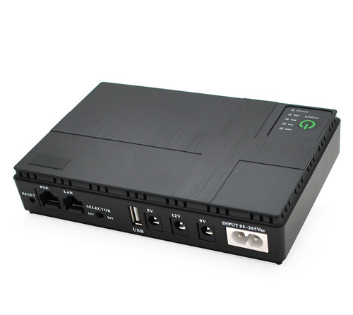 Источник бесперебойного питания для роутера TTN DC-1018 Black (18 Вт, 10400 мА-год)