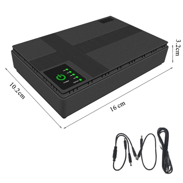 Источник бесперебойного питания для роутера TTN DC-1018 Black (18 Вт, 10400 мА-год)