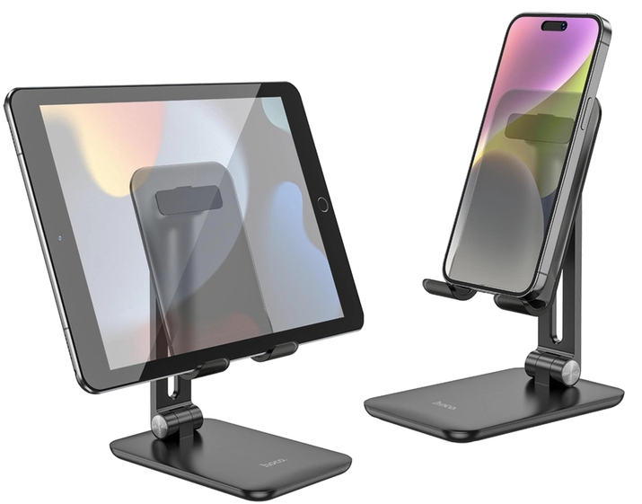 Держатель для мобильного HOCO HD1 Admire folding tablet desktop stand Black