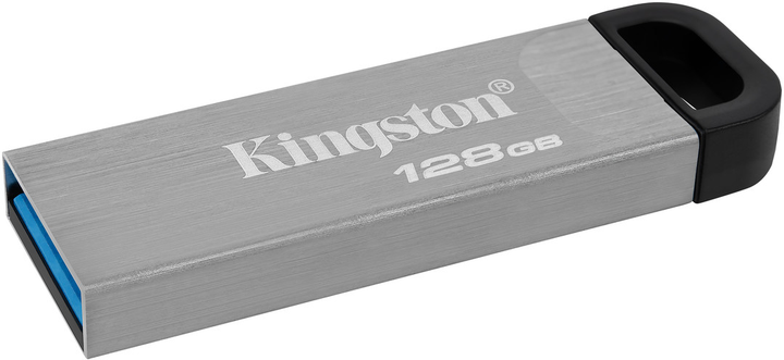 Флэш-накопитель Kingston USB 3.2 DT Kyson 128GB Silver/Black (DTKN/128GB)