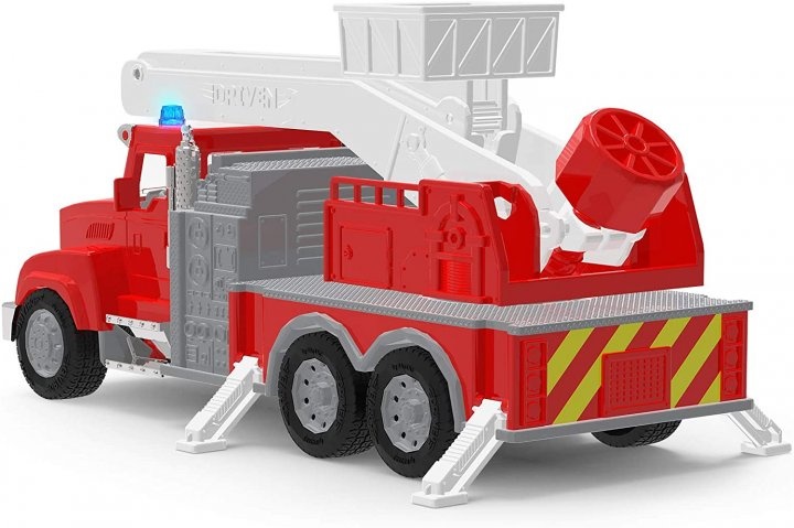 Пожежна машина з підйомним краном Driven Micro з ефектами (WH1128Z)