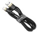 Кабель Baseus Cafule Cable USB For Lightning 1.5A 2m Gold+Black (CALKLF-CV1)