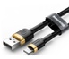 Кабель Baseus Cafule Cable USB For Lightning 1.5A 2m Gold+Black (CALKLF-CV1)