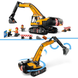 Конструктор LEGO City Жовтий будівельний екскаватор 633 деталі (60420)