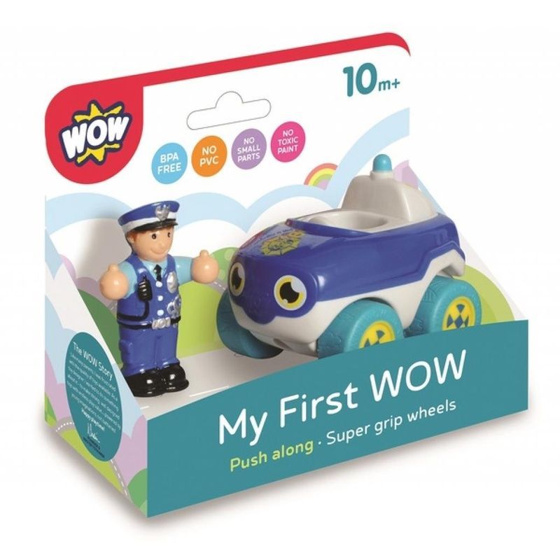 Розвиваюча іграшка Wow Toys Поліцейська машина Боббі (10407)