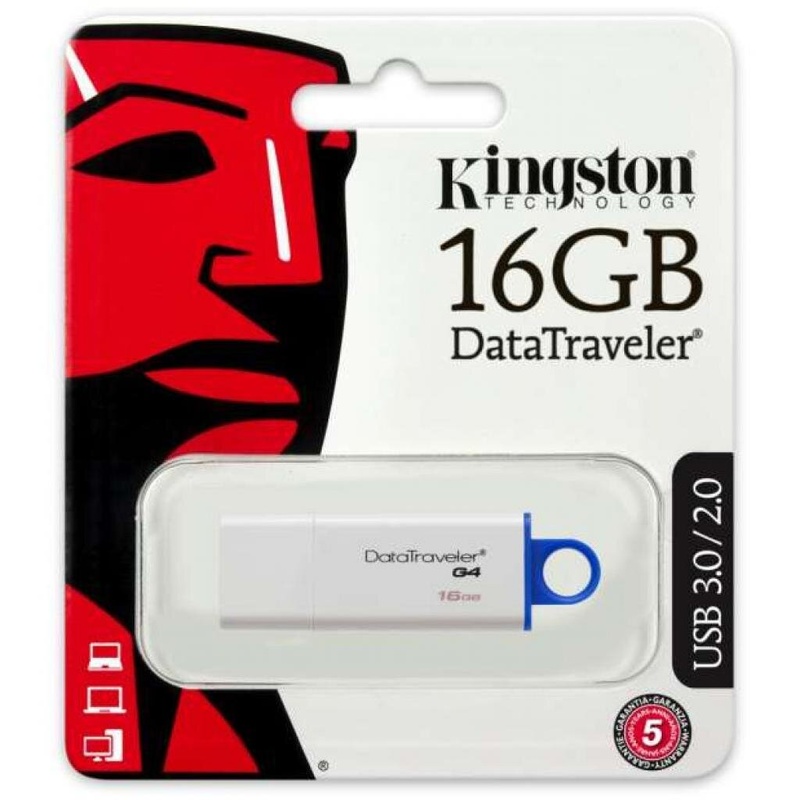 USB флеш накопичувач Kingston 16Gb DataTraveler Generation 4 (DTIG4/16GB)
