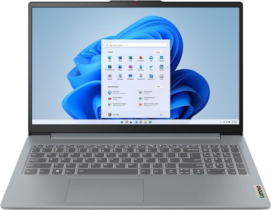 Ноутбук Lenovo IdeaPad Slim 3 15AMN8 Arctic Grey (82XQ00QRRA)