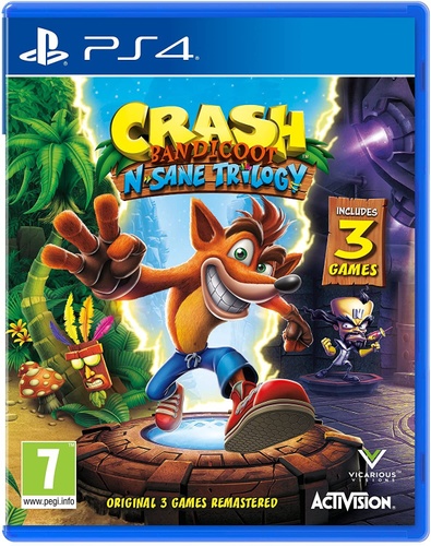 Гра Crash Bandicoot N'sane Trilogy PS4 БУ