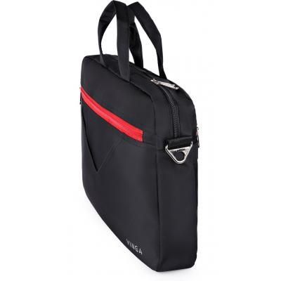 Сумка для ноутбука Vinga 15.6" NB250BR black-red (NB250BR)"