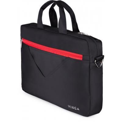 Сумка для ноутбука Vinga 15.6" NB250BR black-red (NB250BR)"