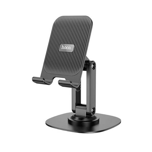 Тримач для мобільного HOCO HD6 Winner dual-axis rotating desktop stand Black