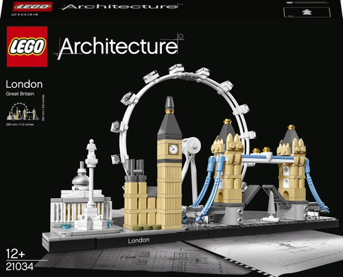 Конструктор LEGO Architecture Лондон 468 деталей (21034)