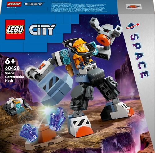 Конструктор LEGO City Костюм робота для конструювання в космосі 140 деталей (60428)