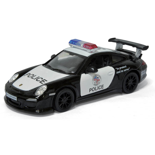 Машинка Kinsmart Porsche 911 GT3 RS (Police) 1:36 KT5352WP (полиция)