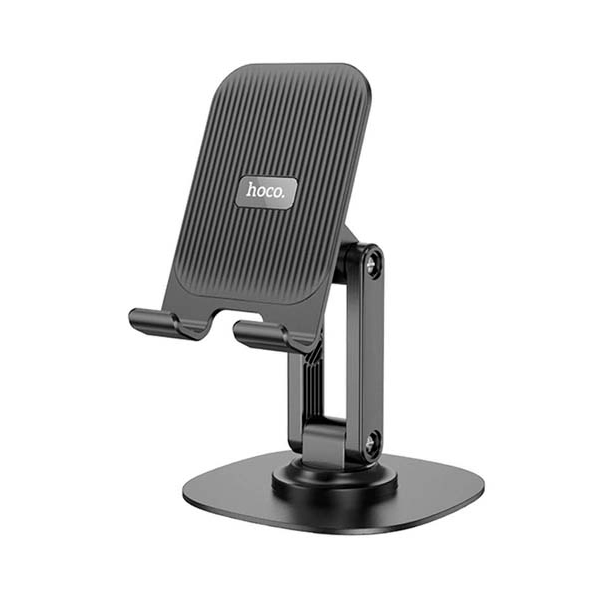 Держатель для мобильного HOCO HD6 Winner dual-axis rotating desktop stand Black