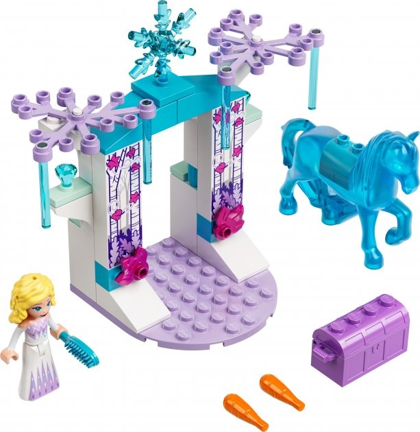 Конструктор LEGO Disney Princess Крижана стайня Ельзи та Нокка 53 деталі (43209)