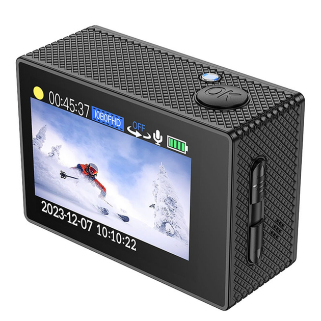 Экшн камера HOCO DV100 sports camera Black (6942007616799)