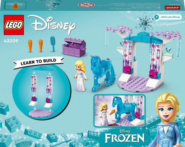 Конструктор LEGO Disney Princess Крижана стайня Ельзи та Нокка 53 деталі (43209)