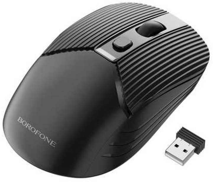 Мишка BOROFONE BG5 Business wireless mouse Black (6974443382990)