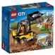 Конструктор LEGO City Строительный погрузчик 88 деталей (60219)