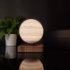 Магнитная левитационная лампа HCNT Levitating Lamp Jupiter Light Wood Grain (SIM10-GW5-J)